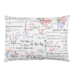 Math Formula Pattern Pillow Case by Sapixe