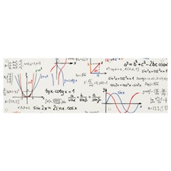 Math Formula Pattern Banner And Sign 9  X 3 