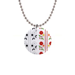 Vectors Bulgarian Folk Art Folk Art 1  Button Necklace by Sapixe