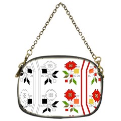 Vectors Bulgarian Folk Art Folk Art Chain Purse (one Side) by Sapixe