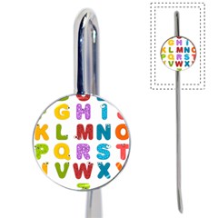 Vectors Alphabet Eyes Letters Funny Book Mark by Sapixe