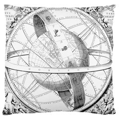 Constellations Celestial Moon Earth Standard Flano Cushion Case (two Sides) by Sapixe