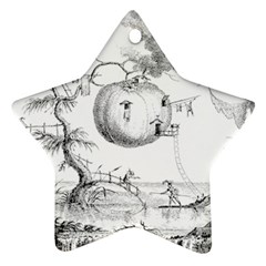 Vectors Fantasy Fairy Tale Sketch Star Ornament (two Sides) by Sapixe