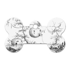 Vectors Fantasy Fairy Tale Sketch Dog Tag Bone (two Sides) by Sapixe