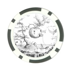 Vectors Fantasy Fairy Tale Sketch Poker Chip Card Guard by Sapixe