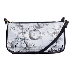 Vectors Fantasy Fairy Tale Sketch Shoulder Clutch Bag by Sapixe