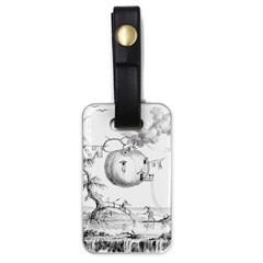 Vectors Fantasy Fairy Tale Sketch Luggage Tag (one Side) by Sapixe