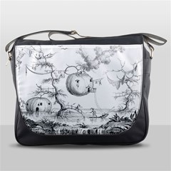 Vectors Fantasy Fairy Tale Sketch Messenger Bag by Sapixe