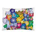 Cats Cartoon Cats Colorfulcats Pillow Case (Two Sides) Front