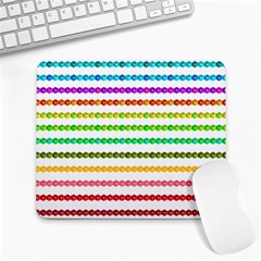 Ribbons Sequins Embellishment Large Mousepads by Sapixe