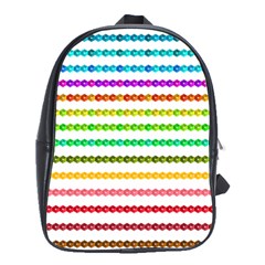 Ribbons Sequins Embellishment School Bag (large) by Sapixe