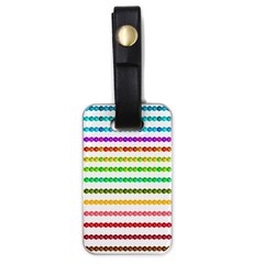 Ribbons Sequins Embellishment Luggage Tag (one Side) by Sapixe