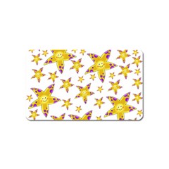 Isolated Transparent Starfish Magnet (name Card) by Sapixe