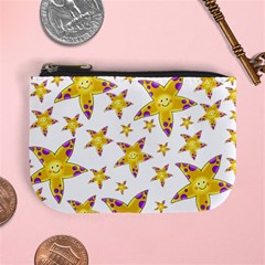 Isolated Transparent Starfish Mini Coin Purse by Sapixe