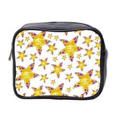 Isolated Transparent Starfish Mini Toiletries Bag (two Sides) by Sapixe