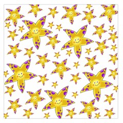 Isolated Transparent Starfish Square Satin Scarf (36  X 36 ) by Sapixe