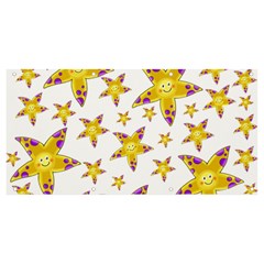 Isolated Transparent Starfish Banner And Sign 8  X 4  by Sapixe