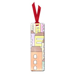 Houses City Architecture Building Small Book Marks by Sapixe