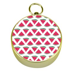 Illustration Watermelon Fruit-food Melon Gold Compasses by Sapixe