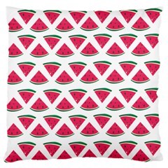 Illustration Watermelon Fruit-food Melon Large Flano Cushion Case (two Sides) by Sapixe