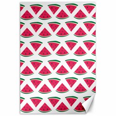 Illustration Watermelon Fruit Food Melon Canvas 20  X 30  by Sapixe