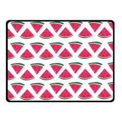 Illustration Watermelon Fruit Food Melon Fleece Blanket (small) by Sapixe