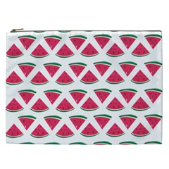 Illustration Watermelon Fruit Food Melon Cosmetic Bag (xxl) by Sapixe