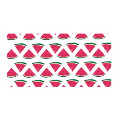 Illustration Watermelon Fruit Food Melon Satin Wrap 35  X 70  by Sapixe