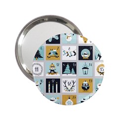 Advent Calendar 2 25  Handbag Mirrors by Sapixe