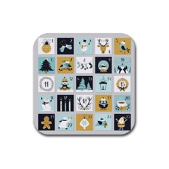 Advent Calendar Rubber Coaster (square) by Sapixe