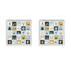 Advent Calendar Cufflinks (square) by Sapixe