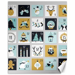 Advent Calendar Canvas 11  X 14  by Sapixe