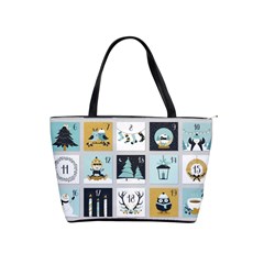 Advent Calendar Classic Shoulder Handbag by Sapixe