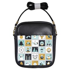 Advent Calendar Girls Sling Bag by Sapixe