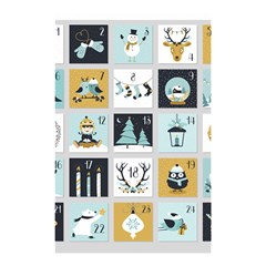 Advent Calendar Shower Curtain 48  X 72  (small)  by Sapixe