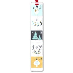 Advent Calendar Large Book Marks by Sapixe