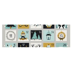 Advent Calendar Banner And Sign 6  X 2  by Sapixe