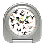 Phoenix Dragon Fire Bird Travel Alarm Clock Front