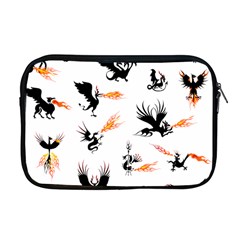 Phoenix Dragon Fire Bird Apple Macbook Pro 17  Zipper Case by Sapixe