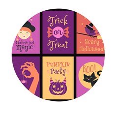 Halloween Cute Cartoon Mini Round Pill Box by Sapixe