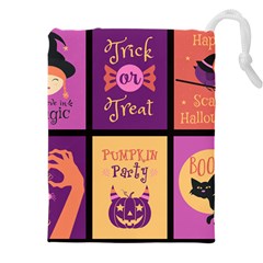 Halloween Cute Cartoon Drawstring Pouch (5xl)