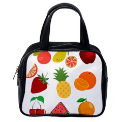 Fruits Cartoon Classic Handbag (one Side) by Sapixe