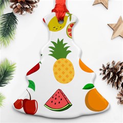 Fruits Cartoon Ornament (christmas Tree)  by Sapixe