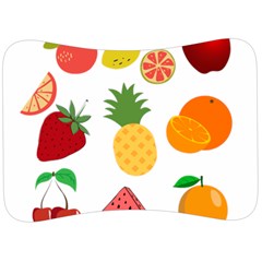 Fruits Cartoon Velour Seat Head Rest Cushion by Sapixe