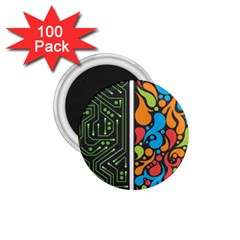 Maintaining Physical Brain 1 75  Magnets (100 Pack)  by Sapixe