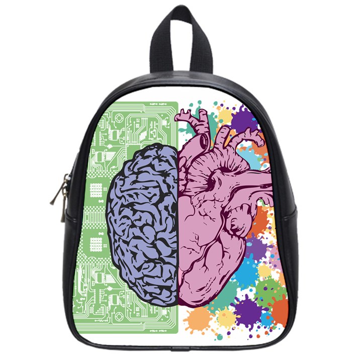 Brain Heart Balance School Bag (Small)