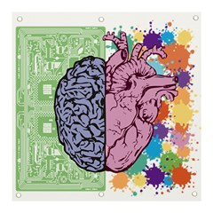 Brain Heart Balance Banner And Sign 3  X 3 