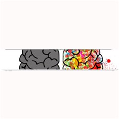 Brain Mind Psychology Idea Hearts Small Bar Mats by Sapixe