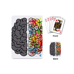 Brain Mind Psychology Idea Hearts Playing Cards Single Design (mini)