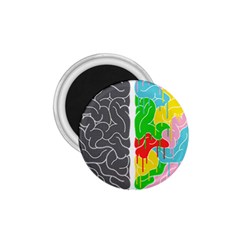 Clip Art Brain Halves 1 75  Magnets by Sapixe